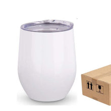 Load image into Gallery viewer, 12oz Blank Sublimation Wine Tumbler
