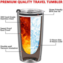 Load image into Gallery viewer, 20oz Stainless Steel  Vacuum Travel Tumbler
