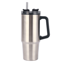 Load image into Gallery viewer, 40oz Stainless Steel Thermal Insulation And Cold Insulation With Handle Tumbler
